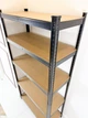 Стеллаж 4P StrongShelf 180Х60X30 см черный, равномерная нагрузка 150кг/полка, общая нагрузка до 750кг - изображение 12