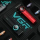 Аккумуляторная машинка для стрижки (clipper) VGR V-001, 10 насадок, 9000 RPM LED light, LED дисплей 4600 mAh - изображение 2