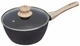 Ковш PYREX Cook&Care 16 см 1.2 л с крышкой алюминий, черный - изображение 1