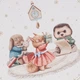 Підставка під гаряче Fissman Miracle з коркового дерева та доломіту 20х1см (0155) - зображення 5