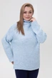 Свитер SEWEL SW977 50-52 XL Голубой - изображение 4