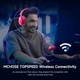 Ігрові бездротові навушники Mchose V9 Pro 7.1 Sound, Bluetooth, 2.4G Pink - изображение 6