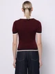 Пуловер женский Colin's CL1075511BRD L Bordeaux (8684112819938) - изображение 2