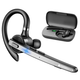 Bluetooth гарнитура New Bee M53 Black с шумоподавлением и зарядным кейсом с длительным временем работы - изображение 2