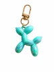 Брелок для ключів та сумки "Balloon Dog", перламутровий аквамарин - зображення 2