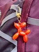 Брелок для ключів та сумки "Balloon Dog", перламутровий помаранчевий - зображення 4