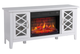 Камінокомплект ArtiFlame Odessa AF23 BS білий з обігрівом і звуком горіння вогню - зображення 1