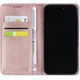 Чохол-книга Crazy Horse Clasic для Motorola G35 Rose Gold (Strong) (70247) - зображення 4