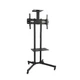 Крепление для телевизора V-STAR TV CART 1500/8005 32"-70" нагрузкой до 27 кг, 5 положений, высоты, стальное, черное - изображение 1