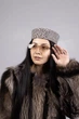 Шляпа таблетка кашемировая D.Hats с леопардовым принтом - изображение 5