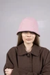 Панама клош D.Hats розового цвета - изображение 2