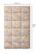 Ковдра PERYNKA вовняна BLOOM COLOR 150 х 220 з кантом - изображение 4