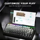 Механічна клавіатура на магнітних світчах з Hot Swap Attack SHARK R85 HE Rapid Trigger, 85key, RGB, 8K, Win/Mac OS, УКР/АНГЛ, Moonlight/Сіра (R85ML) - изображение 11