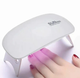 Лампа для маникюра Beauty Nail SUNmini White UV/LED 6 Вт USB для полимеризации гель-лака (4441) - изображение 3