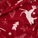 Плед Ardesto Christmas Flannel Олени Красный ART0126PB 160х200 см - изображение 5