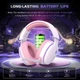 Беспроводная игровая гарнитура с микрофоном Gtheos Captain 300 розовая - изображение 5