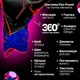 Дитячі воротарські рукавиці PREDATOR CLUB | 6 розмір | на 7-10 | років рожево-чорні - зображення 3