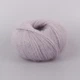 Mondial Dolce Mohair, Серая жемчужина №130 - итальянская пряжа с мохером, 50 г / 150 м, 60% кид мохер, 40% акрил, для свитеров, кардиганов - изображение 3