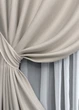 Комплект готовых штор на люверсах VR-Textil Рогожка TERRA LUXE № 1859ш Пепельный 150х270 см 2 шт (37-0299) - изображение 5