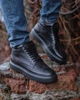 Кожаные мужские ботинки LEGESSY STANLEY PM BLACK 40р - изображение 1