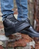 Кожаные мужские ботинки LEGESSY STANLEY PM BLACK 40р - изображение 3