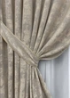 Комплект готовых штор VR-Textil Жаккард Sultan XO №1144ш Кофейно-серый 150х270 см 2 шт (30-957) - изображение 5