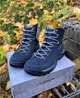 Ботинки LOWA RENEGADE GTX MID 100 Years Gore-Tex технология подошва Vibram синего цвета размер 47 - изображение 2
