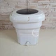 Стиральная машина мини складная 18 л Folding Washing Machine, портативная стиральная машина до 2 кг с отжимом для дома и путешествий, электрическая компактная стиральная машинка для носков, белья, мелких вещей Белая, FWM-18-W - изображение 3