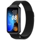 Ремешок металлический Primo миланское плетение для смарт-часов Huawei Band 10 / Band 9 / Band 8 - Black - изображение 3