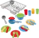 Zestaw zabawek PlayGo Dish Drainer & Kitchenware 23 elementy 3119 (4892401031198) - obraz 2