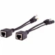 Сплітер PoE для CCTV камер, 2шт, Ethernet 5.5x2.1мм - зображення 3