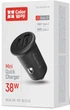 Автомобильное зарядное устройство ColorWay 2USB Type-C PD20W + USB QC3.0 ) (38W) Grey (CW-CHA029PD-GR) - изображение 4