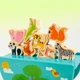 Шнуровка балансир деревянный Ноев Ковчег интерактивная развивающая игра, животные (CKС75592) - изображение 5