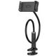 Держатель настольный Hoco HD10 Bamboo lazy stand 4.5-13" Black - изображение 1