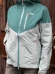 Жіноча мембранна куртка Outdoor Research Foray 1 Gore-tex трекінгова для походів Розмір L Зелений з сірим - изображение 2