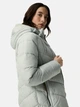 Куртка демісезонна подовжена з капюшоном жіноча Camel Active Jacket 320560-6F28-35 42 Сіра (4063366128432) - зображення 4