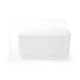 Ящик для зберігання з кришкою MBM HOME FH-13/FH-16 WHITE пластиковий білий - зображення 4