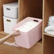 Ящик для зберігання MBM HOME FH-14 XXL LIGHT PINK пластиковий світло-рожевий - зображення 3