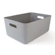 Ящик для хранения MBM HOME FH-13 XL GRAY пластиковый серый - изображение 1