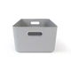 Ящик для хранения MBM HOME FH-13 XL GRAY пластиковый серый - изображение 4