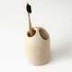 Подставка для зубных щеток MBM HOME "Boston" BA-03 BEIGE бежевая - изображение 5
