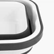 Ведро складное MBM HOME BIN-19 16L WHITE/GRAY бело-серое - изображение 14