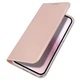 Чехол-книжка Dux Ducis с карманом для iPhone 16e Rose Gold - изображение 6