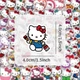 Набір для стікербомбінгу SR131-10 «Хелоу Кітті, Hello Kitty» (вінілові наклейки на мобільний телефон, ноутбук, планшет, самокат) 10 шт. - зображення 2
