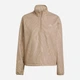 Толстовка на молнии флисовая без капюшона женская Adidas Aop Polar Fleece JX3122 XL Коричневая (4068809115482) - изображение 10