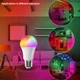 Светодиодная RGB лампочка Smart bulb light 4pcs with Bluetooth E27 with app White - изображение 5