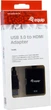 Адаптер Equip USB-A Male to HDMI Female 0.15 м Black (133385) - зображення 4
