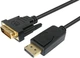 Kabel Equip DisplayPort Male to DVI Male 2 m Black (119336) - obraz 1