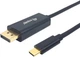Кабель Equip USB Type-C Male to DisplayPort Male 3 м Black (133428) - зображення 1