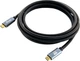 Кабель Equip USB Type-C Male to USB Type-C Male 2 м Black (128357) - зображення 1